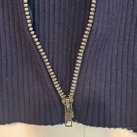 Cali Be Zip Front Sweater - Picture 12 of 14